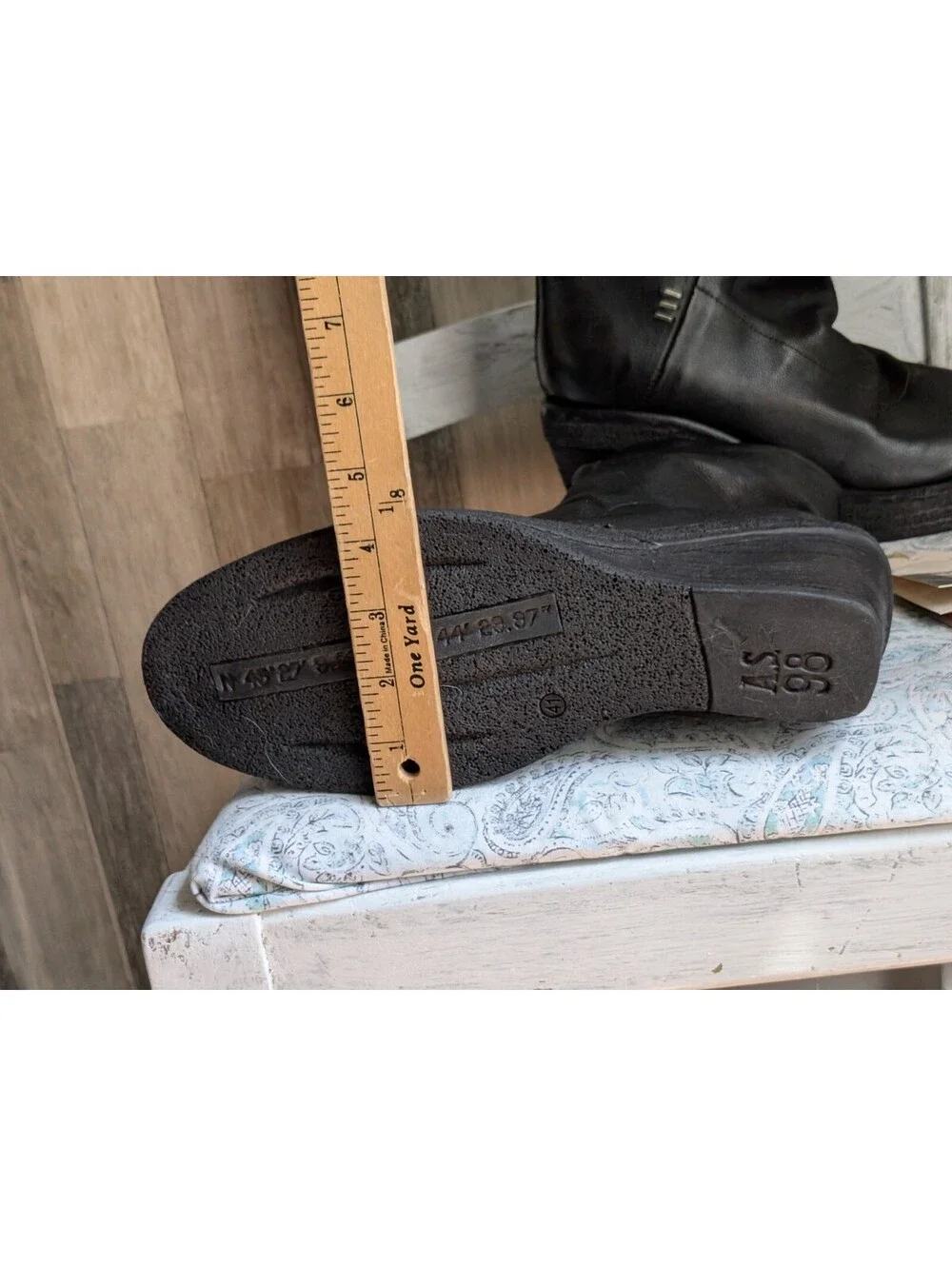 A.s.98 Tremont Leather Boots NWB 11/41